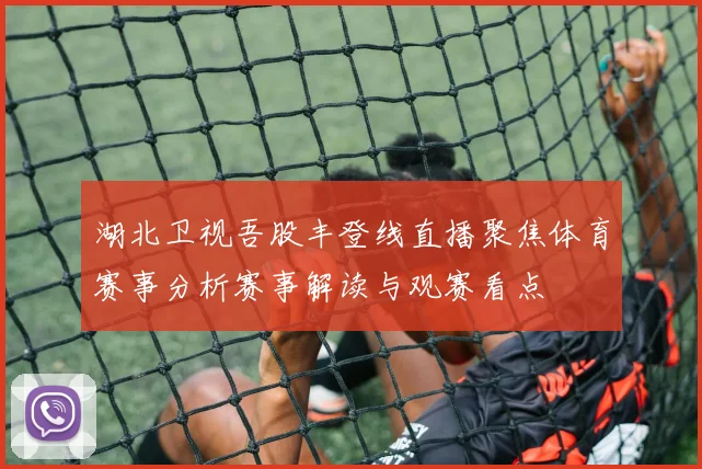湖北卫视吾股丰登线直播聚焦体育赛事分析赛事解读与观赛看点